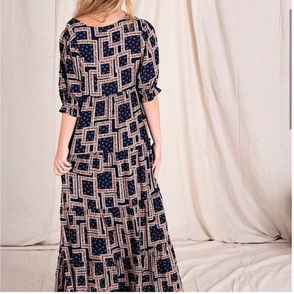 Natural Life Collette Tiered Maxi Dress XS - Picture 3 of 10